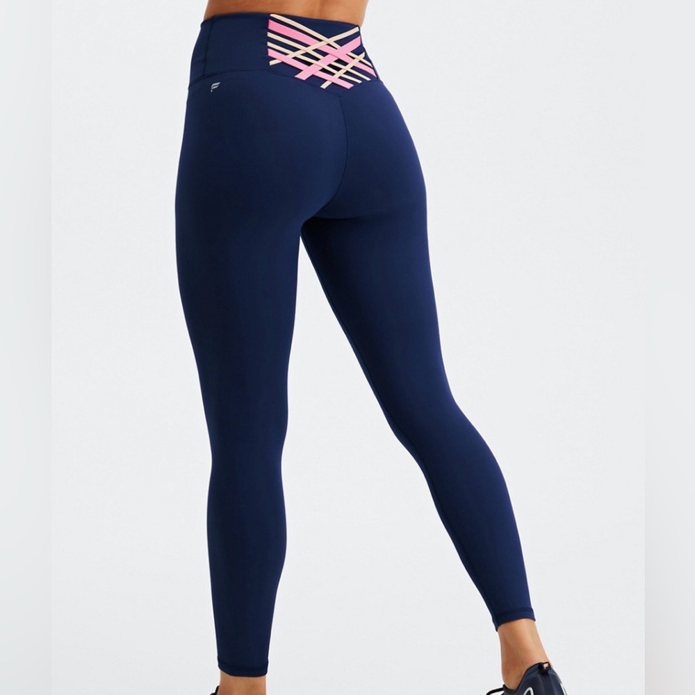 NWT Fabletics PowerHold Kessler II 7/8 Navy Legging